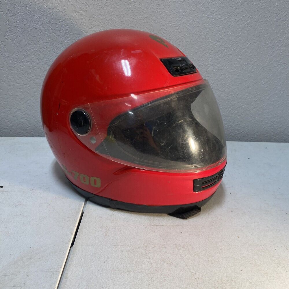 CLASSIC SOAR S-700 FULL FACE FIBERGLASS VENTED HELMET SNELL DOT SOAR VISOR L?
